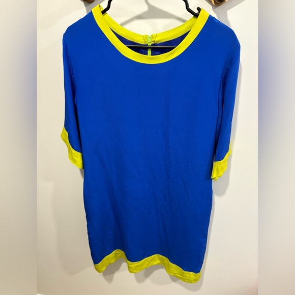 New with tags🌟 100% Silk - PINK TARTAN DRESS - Picture 1 of 8